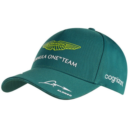 Cappellini Aston Martin F1 Alonso kids cap, green | race-shop.it