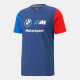 Magliette Men t-shirt Puma BMW MMS ESS Logo - Blue | race-shop.it