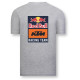Magliette Men t-shirt RedBull KTM backprint - Grey | race-shop.it