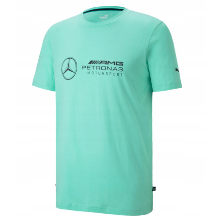 Magliette T-shirt da uomo MERCEDES AMG PETRONAS ESS F1, verde menta | race-shop.it