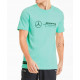 Magliette Men t-shirt Mercedes AMG Petronas ESS F1 - Mint | race-shop.it
