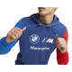 Felpe con cappuccio e giacche Puma BMW Motorsport MMS Essential mens FT hoodie - Blue | race-shop.it