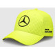 Cappellini Mercedes-AMG Petronas Lewis Hamilton cap, neon yellow | race-shop.it