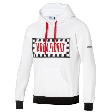 Felpe con cappuccio e giacche SPARCO sweatshirt TARGA FLORIO ORIGINAL F1- white | race-shop.it