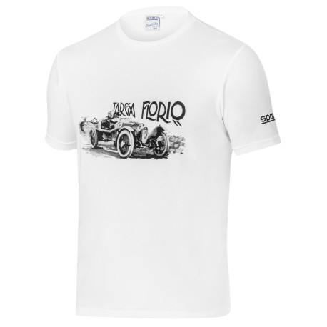 Magliette SPARCO t-shirt TARGA FLORIO DESIGN - bianco | race-shop.it