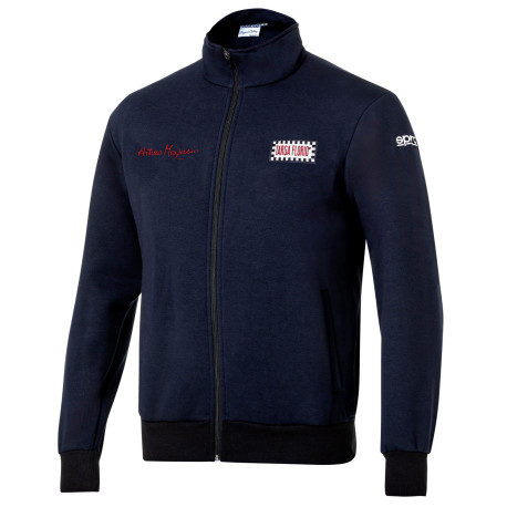 Felpe con cappuccio e giacche SPARCO felpa ARTURO MERZARIO SIGNATURE - blu | race-shop.it