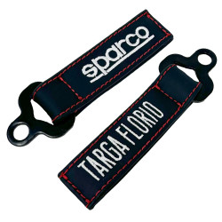 SPARCO keychain TARGA FLORIO ORIGINAL - black