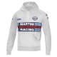 Sparco MARTINI RACING felpa da uomo grigio