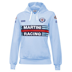 Sparco MARTINI RACING felpa da donna, celeste
