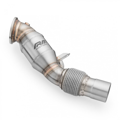 Down pipes e dump pipes Downpipe per BMW 420i(x)/430i(x) F36, B48, 2016- (con silenziatore) | race-shop.it