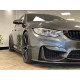 Body kit e accessori visivi CT CARBON splitter anteriore (MP Style) per BMW M3/M4 (F80 F82 F83) (3 piece), carbonio | race-shop.it