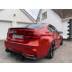 With one outlet Terminali di scarico in carbonio BMW M2/M3/M4/M5 F10/F80/F82/F83/F87 (4pcs, black) | race-shop.it
