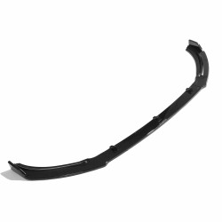 CT CARBON splitter anteriore per VOLKSWAGEN POLO MK6 2017-2020, nero lucido, ABS