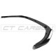 Body kit e accessori visivi CT CARBON splitter anteriore per VOLKSWAGEN GOLF GTD/GTI MK6 2009-2013, nero lucido, ABS | race-shop.it