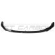 Body kit e accessori visivi CT CARBON splitter anteriore per VOLKSWAGEN GOLF GTD/GTI MK6 2009-2013, nero lucido, ABS | race-shop.it