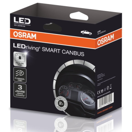 Lampadine e luci allo xeno Osram LEDriving SMART CANBUS LEDSC02-1 | race-shop.it