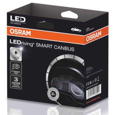 Lampadine e luci allo xeno Osram LEDriving SMART CANBUS LEDSC03-1 | race-shop.it