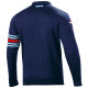 Felpe con cappuccio e giacche SPARCO MARTINI RACING lana felpa, blu marino | race-shop.it