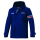 Felpe con cappuccio e giacche SPARCO MARTINI RACING field jacket, blue marine | race-shop.it