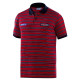 Magliette Sparco MARTINI RACING polo replica sportline strisce MARTINI - rosso | race-shop.it