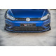 Body kit e accessori visivi MAXTON DESIGN splitter anteriore per VW Golf 7 R / R-Line Facelift, nero, V2 | race-shop.it