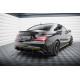 Body kit e accessori visivi MAXTON DESIGN splitter laterali posteriori per Mercedes-AMG CLA 45 C117 Facelift, nero-rosso + alette lucide | race-shop.it
