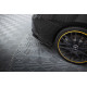 Body kit e accessori visivi MAXTON DESIGN splitter laterali posteriori per Mercedes-AMG CLA 45 C117 Facelift, nero-rosso + alette lucide | race-shop.it
