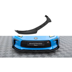 Splitter anteriore V1 Toyota GR86 Mk1 (Alette nero/rosso lucido)