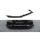 Body kit e accessori visivi Splitter anteriore V1 Audi RS3 Sedan 8V Facelift (Alette nero/rosso lucido) | race-shop.it
