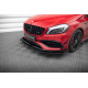 Body kit e accessori visivi MAXTON DESIGN splitter anteriore per Mercedes-Benz A 45 AMG Aero W176 Facelift, nero + alette lucide | race-shop.it