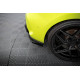 Body kit e accessori visivi MAXTON DESIGN splitter laterali posteriori per BMW 1 F40 M-Pack / M135i, nero + alette lucide, V2 | race-shop.it