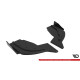 Body kit e accessori visivi MAXTON DESIGN splitter laterali posteriori per BMW 1 F40 M-Pack / M135i, nero + alette lucide, V2 | race-shop.it
