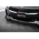 Body kit e accessori visivi Splitter anteriore Kia Stinger GT / GT-Line Mk1 (Alette nero lucido) | race-shop.it