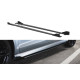MAXTON DESIGN diffusori minigonne per Audi S3 / A3 S-Line Sedan 8V, nero-rosso + alette lucide