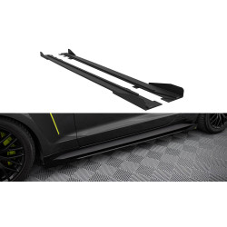 MAXTON DESIGN diffusori minigonne per Ford Mustang GT Mk6, nero + alette lucide