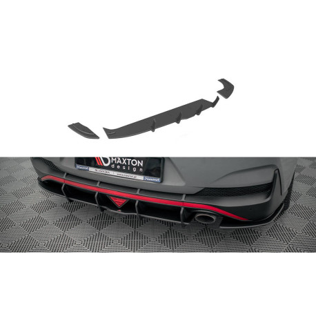 Body kit e accessori visivi MAXTON DESIGN diffusore posteriore per Hyundai I30 Fastback N-Line Mk3 Facelift | race-shop.it