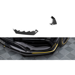 MAXTON DESIGN alette anteriori per Mercedes-AMG CLA 45 Aero C117 Facelift, nero lucido