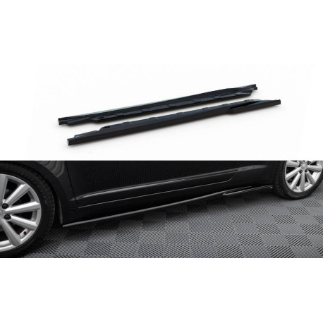 Body kit e accessori visivi MAXTON DESIGN diffusori minigonne per Suzuki Swift Sport Mk4, nero lucido | race-shop.it