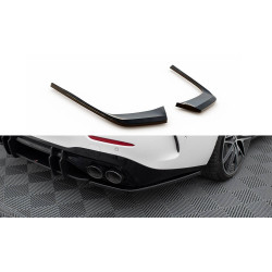 MAXTON DESIGN splitter laterali posteriori per Mercedes-Benz C AMG-Line / 43 AMG W206, nero lucido