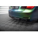 Body kit e accessori visivi MAXTON DESIGN splitter posteriore centrale per BMW 7 F01 (con barre verticali), nero lucido | race-shop.it