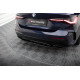 Body kit e accessori visivi MAXTON DESIGN splitter posteriore centrale per BMW 4 M440i G22, nero lucido | race-shop.it