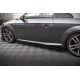 Body kit e accessori visivi MAXTON DESIGN diffusori minigonne per Audi TT S-Line 8S, nero lucido | race-shop.it