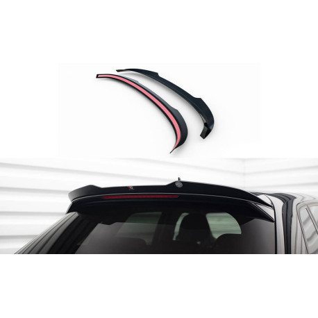 Body kit e accessori visivi MAXTON DESIGN estensione spoiler per Audi A3 Sportback 8V Facelift, nero lucido | race-shop.it