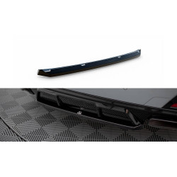 MAXTON DESIGN splitter posteriore centrale per BMW M440i Gran Coupe G26, nero lucido