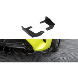 MAXTON DESIGN alette laterali posteriori per BMW 1 F40 M-Pack / M135i, nero lucido, V2