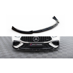 MAXTON DESIGN splitter anteriore per Mercedes-AMG GT 43 4 Door Coupe V8 Styling Package, nero lucido, V2