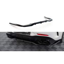 MAXTON DESIGN splitter posteriore centrale per Mercedes-AMG GT 43 4 Door Coupe V8 Styling Package, nero lucido