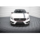 Body kit e accessori visivi MAXTON DESIGN splitter anteriore per Mercedes-Benz A45 AMG W176, nero lucido, V3 | race-shop.it