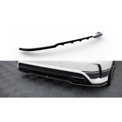 MAXTON DESIGN splitter posteriore centrale per Mercedes-Benz A45 AMG W176 (con barre verticali), nero lucido