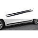 Body kit e accessori visivi MAXTON DESIGN diffusori minigonne per Volkswagen Scirocco Mk3 Facelift, nero lucido | race-shop.it
